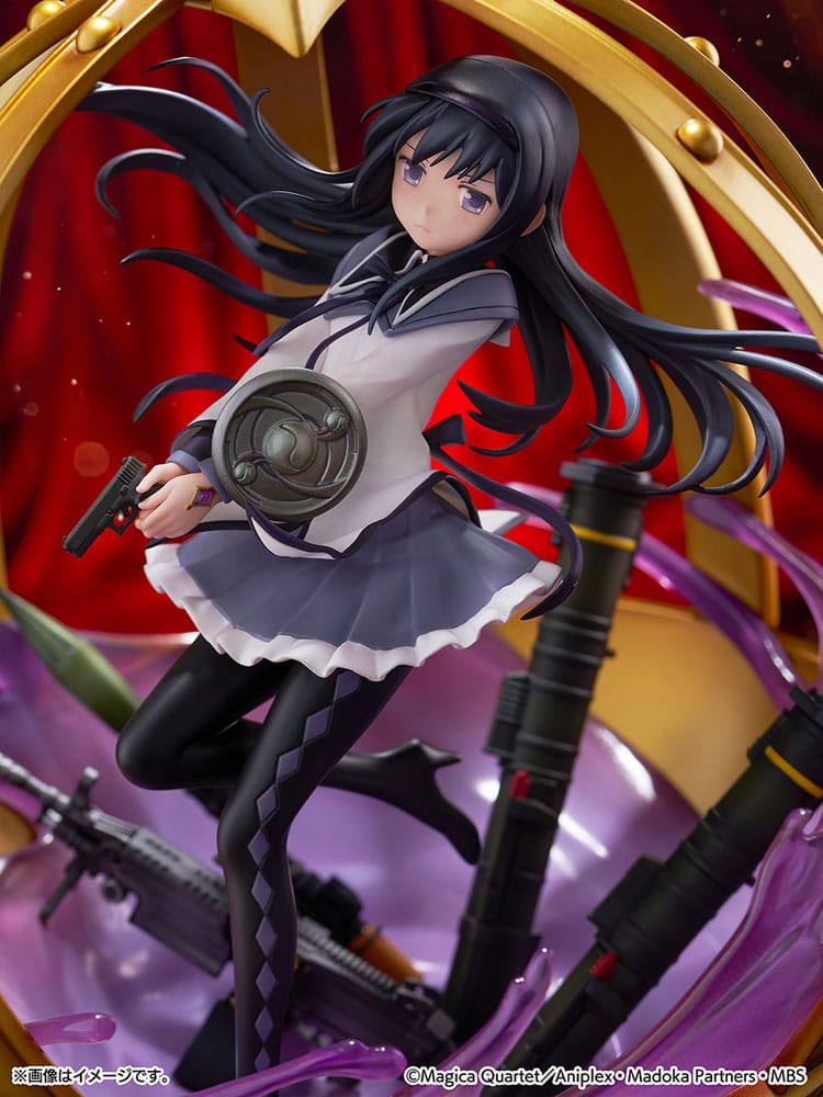Puella Magi Madoka Magica PVC Statue 1/7 Akemi Homura 26 cm Scalefiguren Yokina