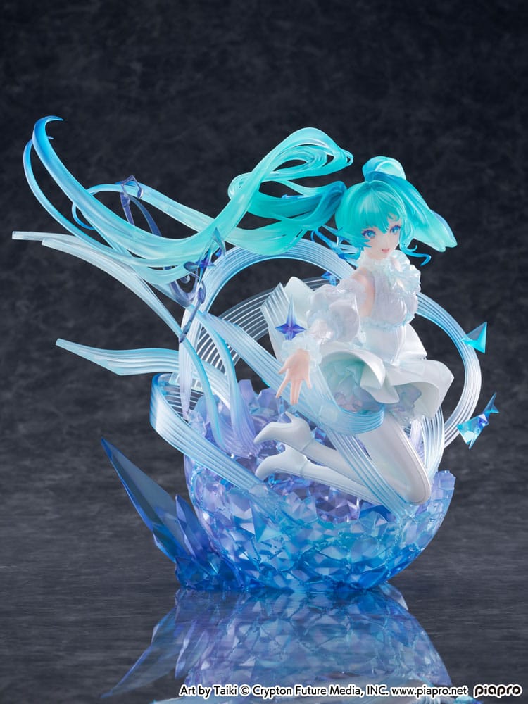 Hatsune Miku PVC Statue 1/7 Hatsune Miku - Crystal Dress Ver. 22 cm Scalefiguren Yokina