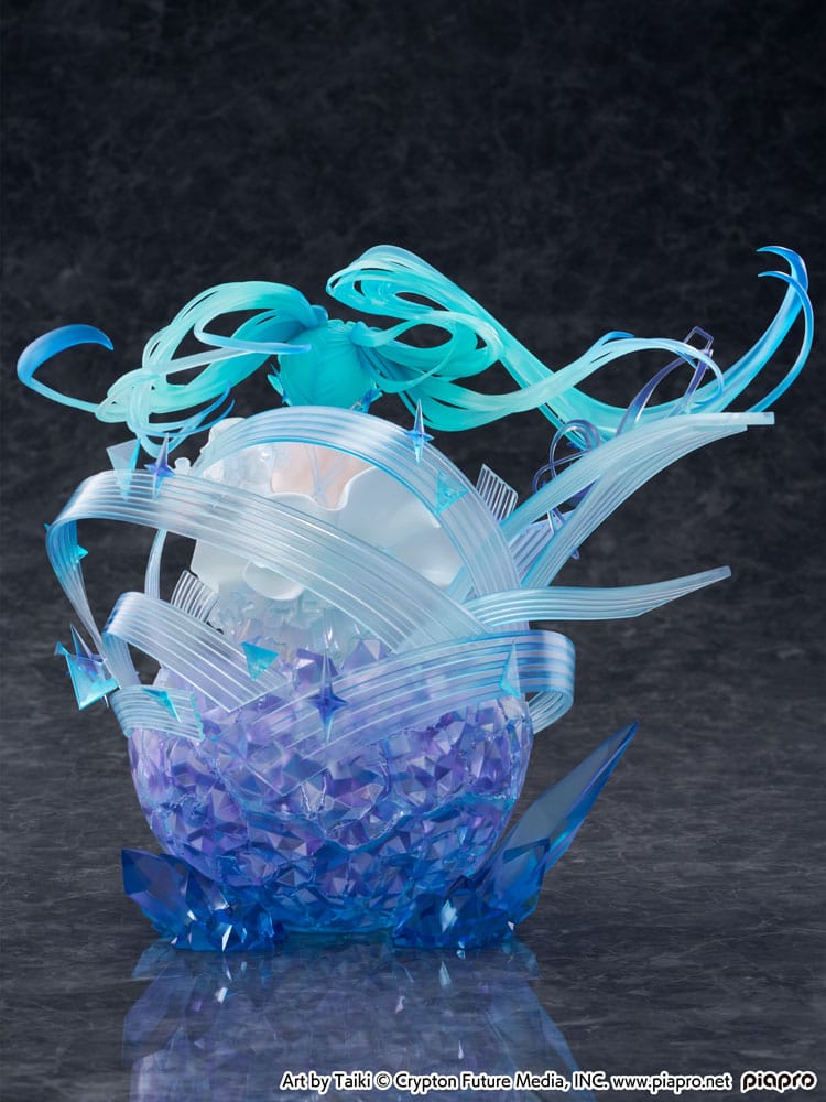 Hatsune Miku PVC Statue 1/7 Hatsune Miku - Crystal Dress Ver. 22 cm Scalefiguren Yokina