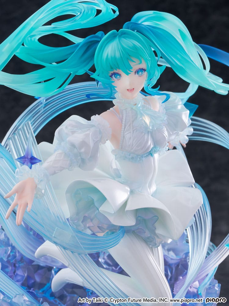 Hatsune Miku PVC Statue 1/7 Hatsune Miku - Crystal Dress Ver. 22 cm Scalefiguren Yokina