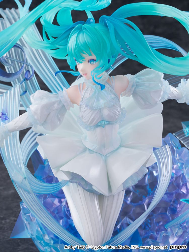 Hatsune Miku PVC Statue 1/7 Hatsune Miku - Crystal Dress Ver. 22 cm Scalefiguren Yokina