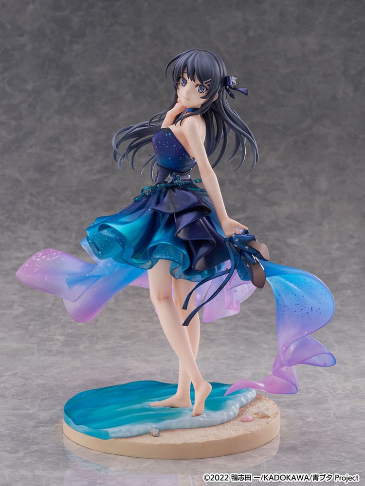 Rascal Does Not Dream of Bunny Girl Senpai PVC Statue 1/7 Mai Sakurajima Starry night sky Ver. 25 cm Scalefiguren Yokina