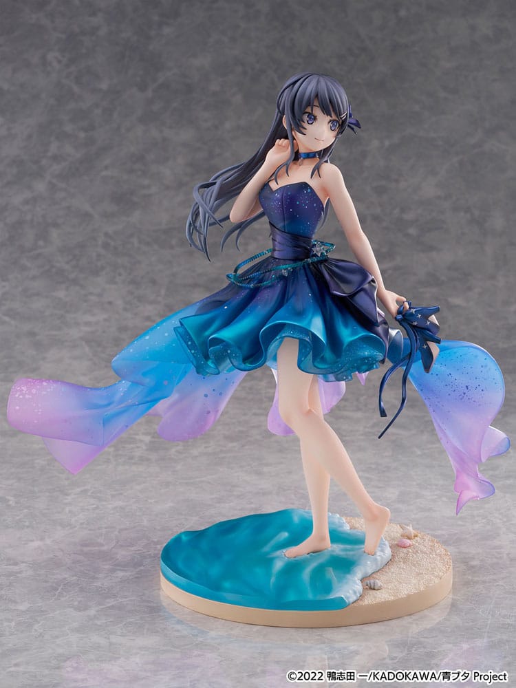 Rascal Does Not Dream of Bunny Girl Senpai PVC Statue 1/7 Mai Sakurajima Starry night sky Ver. 25 cm Scalefiguren Yokina
