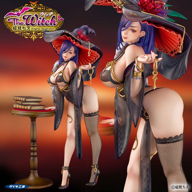 Original Character by Masami Chie Statue 1/7 The Witch 26 cm Hentai Yokina