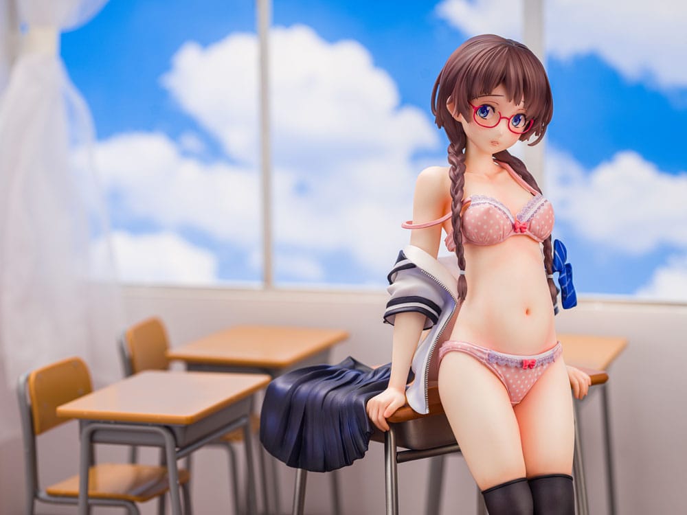 Original Character Shiritsu Daiki Gakuen Series PVC Statue 1/6 Mei 24 cm Hentai Yokina