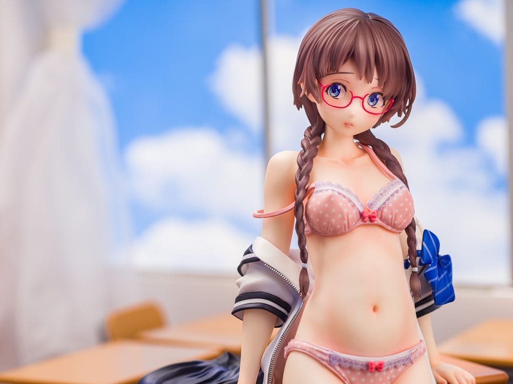 Original Character Shiritsu Daiki Gakuen Series PVC Statue 1/6 Mei 24 cm Hentai Yokina