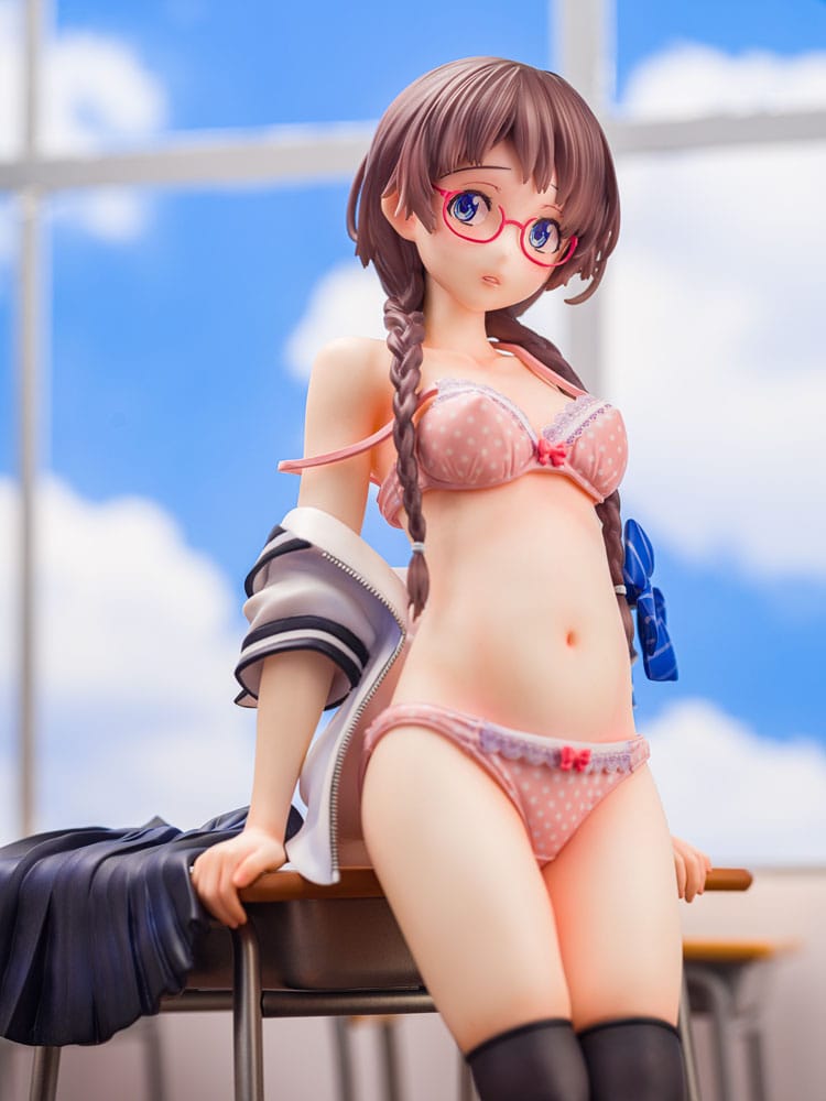 Original Character Shiritsu Daiki Gakuen Series PVC Statue 1/6 Mei 24 cm Hentai Yokina