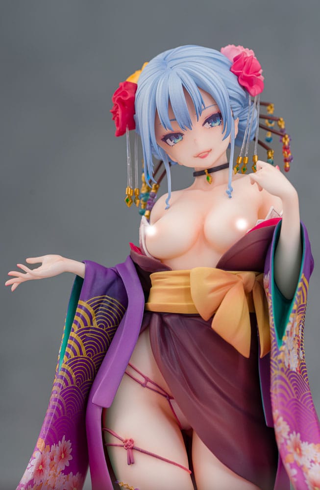 Original Character Statue 1/7 Shujuu Ecstasy Shion Oiran Ver. 15 cm Hentai Yokina