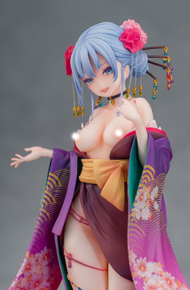Original Character Statue 1/7 Shujuu Ecstasy Shion Oiran Ver. 15 cm Hentai Yokina