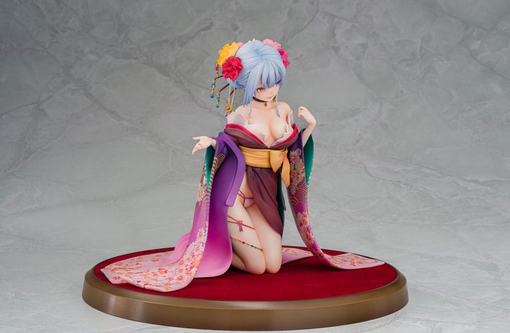 Original Character Statue 1/7 Shujuu Ecstasy Shion Oiran Ver. (Wholesome Ver.) 15 cm Scalefiguren Yokina
