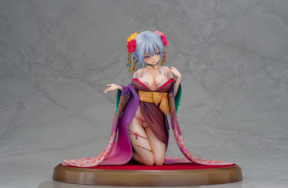 Original Character Statue 1/7 Shujuu Ecstasy Shion Oiran Ver. (Wholesome Ver.) 15 cm Scalefiguren Yokina