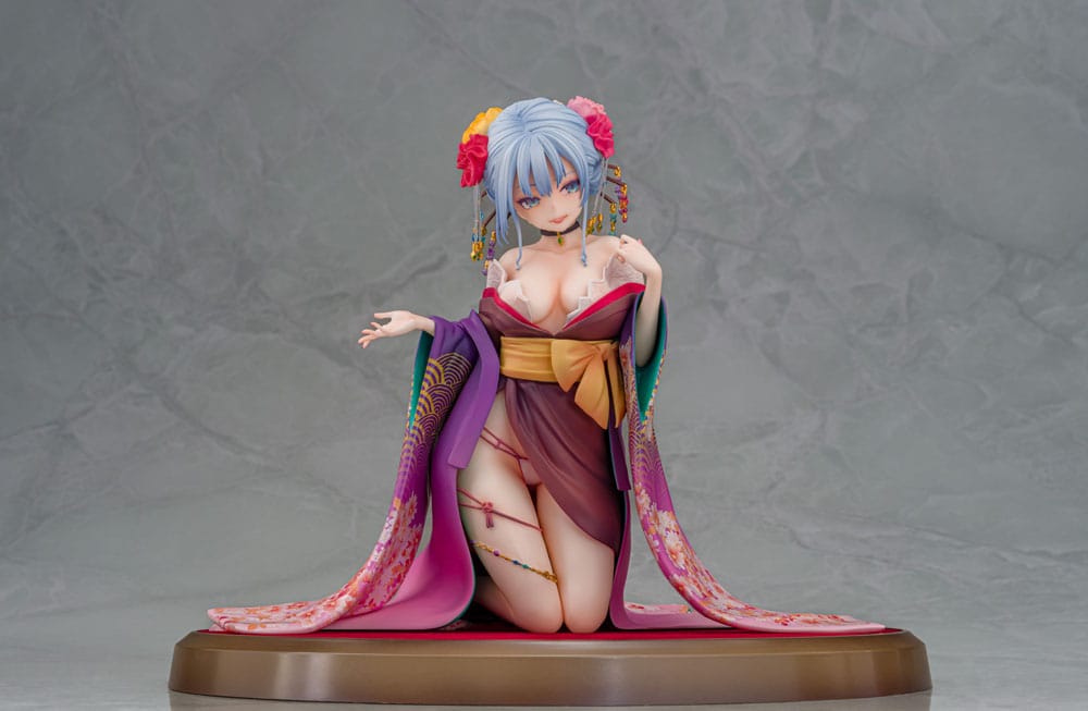 Original Character Statue 1/7 Shujuu Ecstasy Shion Oiran Ver. (Wholesome Ver.) 15 cm Scalefiguren Yokina