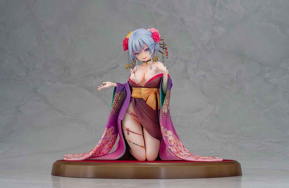 Original Character Statue 1/7 Shujuu Ecstasy Shion Oiran Ver. (Wholesome Ver.) 15 cm Scalefiguren Yokina