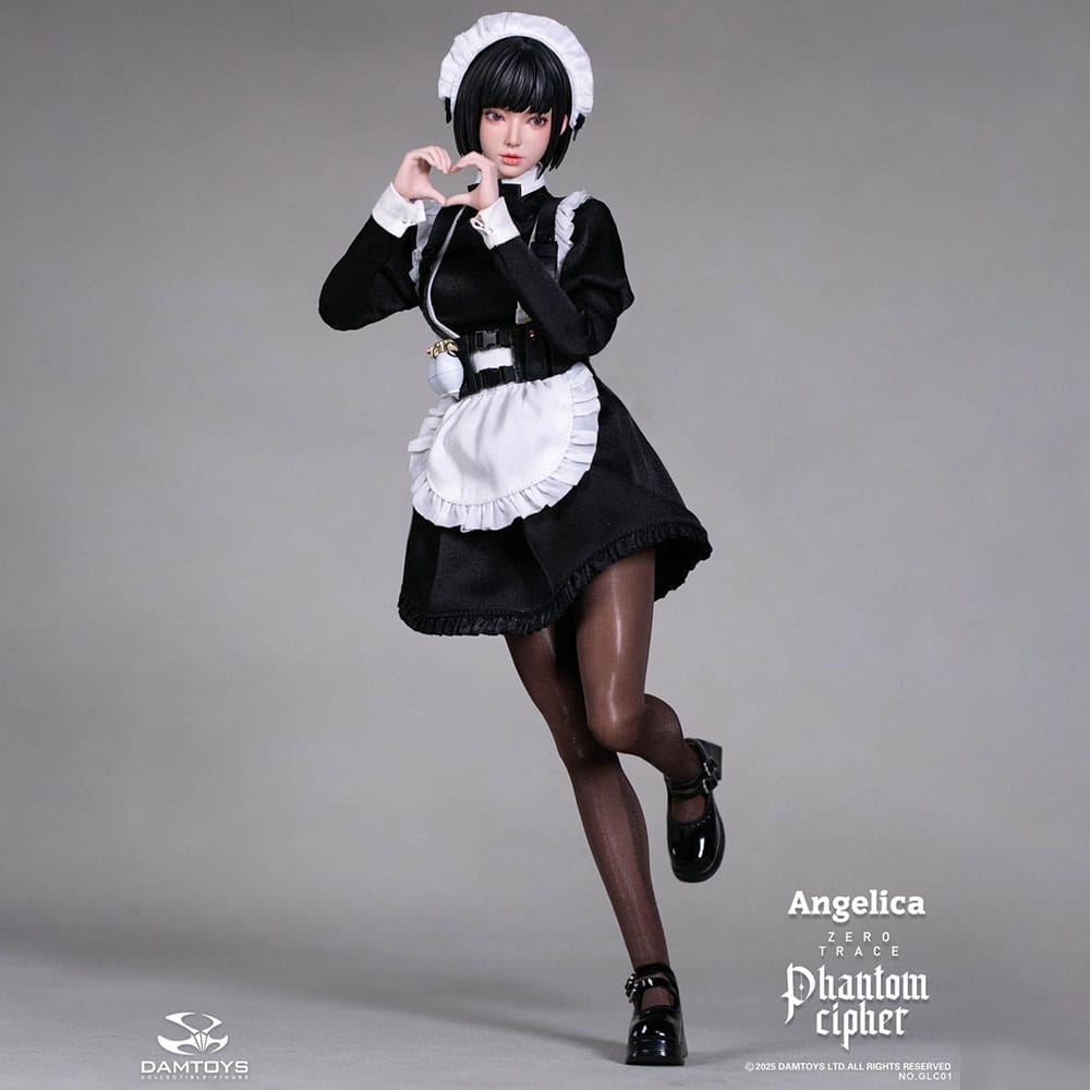 Original Character Phantom Cipher: Zero Trace Actionfigur 1/6 Angelica 30 cm Figmas Yokina