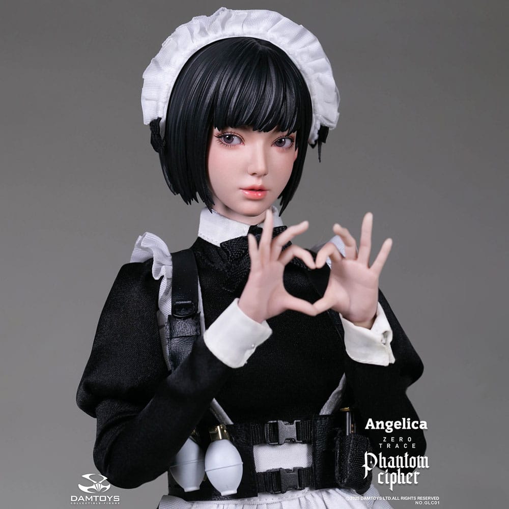 Original Character Phantom Cipher: Zero Trace Actionfigur 1/6 Angelica 30 cm Figmas Yokina