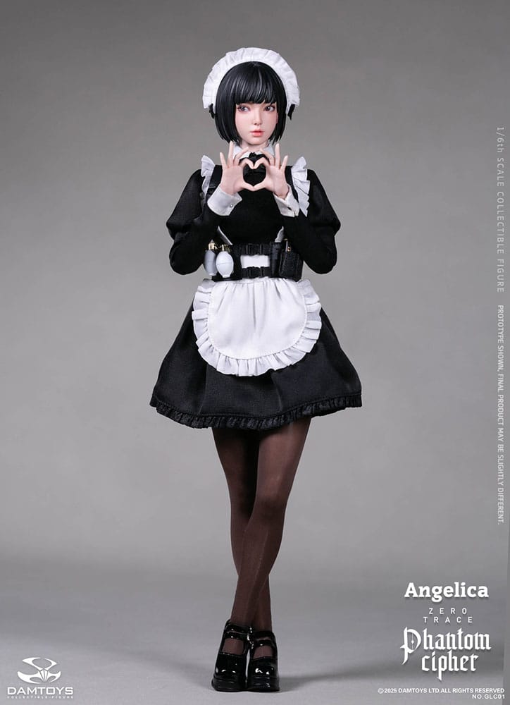 Original Character Phantom Cipher: Zero Trace Actionfigur 1/6 Angelica 30 cm Figmas Yokina