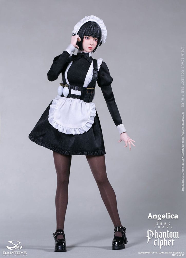 Original Character Phantom Cipher: Zero Trace Actionfigur 1/6 Angelica 30 cm Figmas Yokina