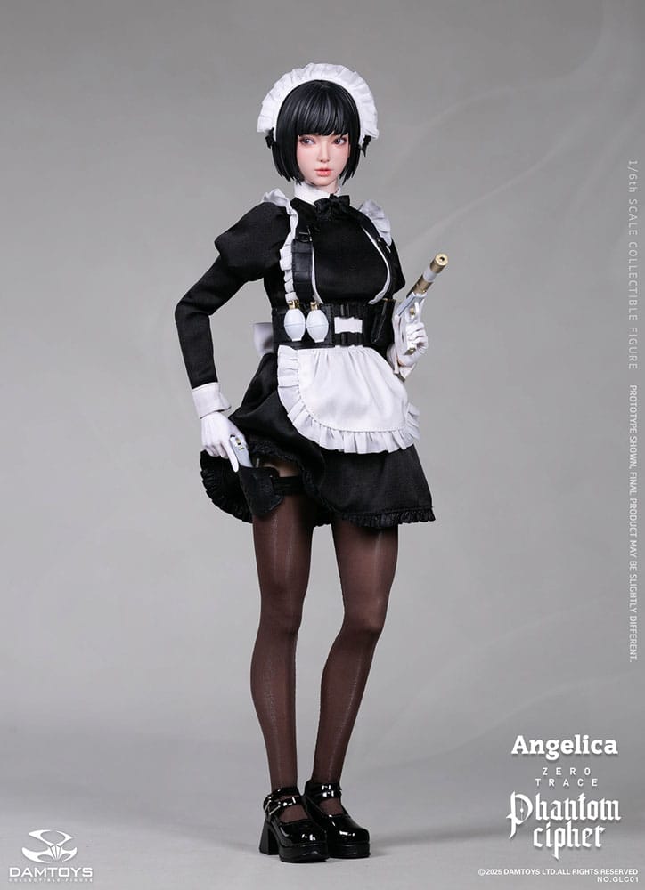 Original Character Phantom Cipher: Zero Trace Actionfigur 1/6 Angelica 30 cm Figmas Yokina