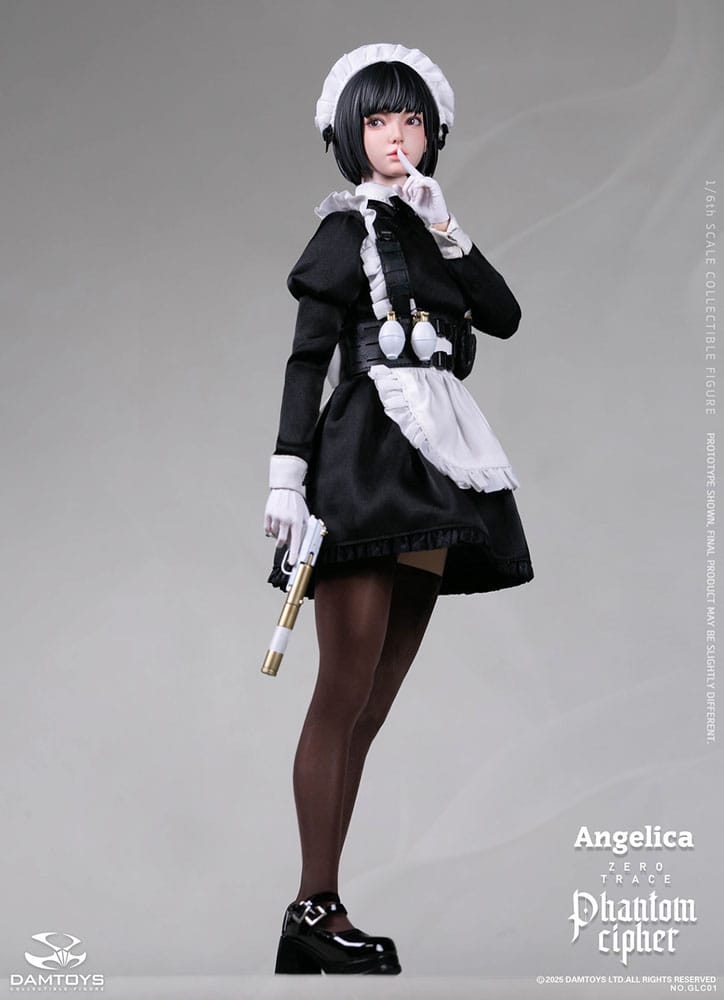 Original Character Phantom Cipher: Zero Trace Actionfigur 1/6 Angelica 30 cm Figmas Yokina
