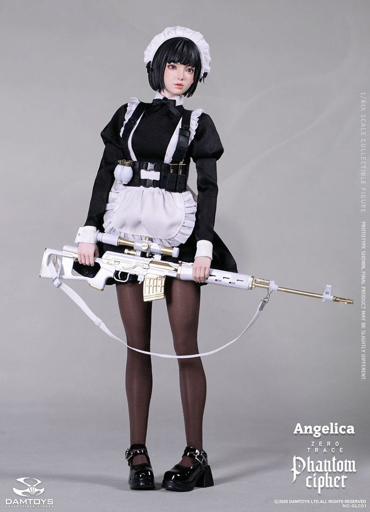Original Character Phantom Cipher: Zero Trace Actionfigur 1/6 Angelica 30 cm Figmas Yokina