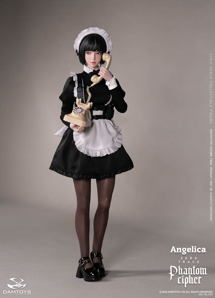 Original Character Phantom Cipher: Zero Trace Actionfigur 1/6 Angelica 30 cm Figmas Yokina