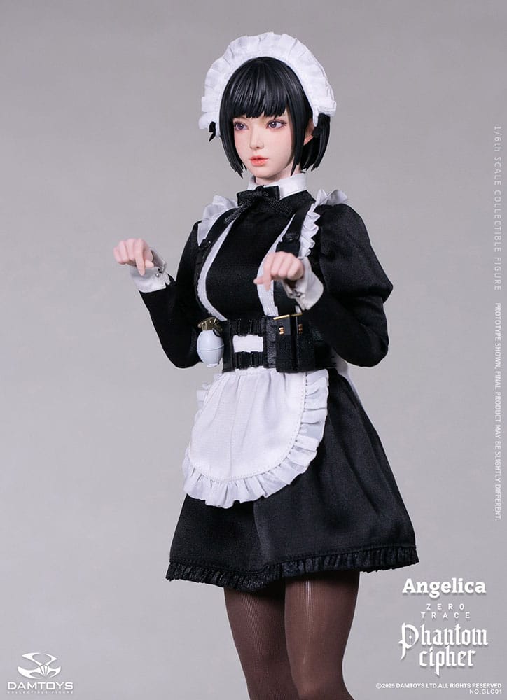 Original Character Phantom Cipher: Zero Trace Actionfigur 1/6 Angelica 30 cm Figmas Yokina