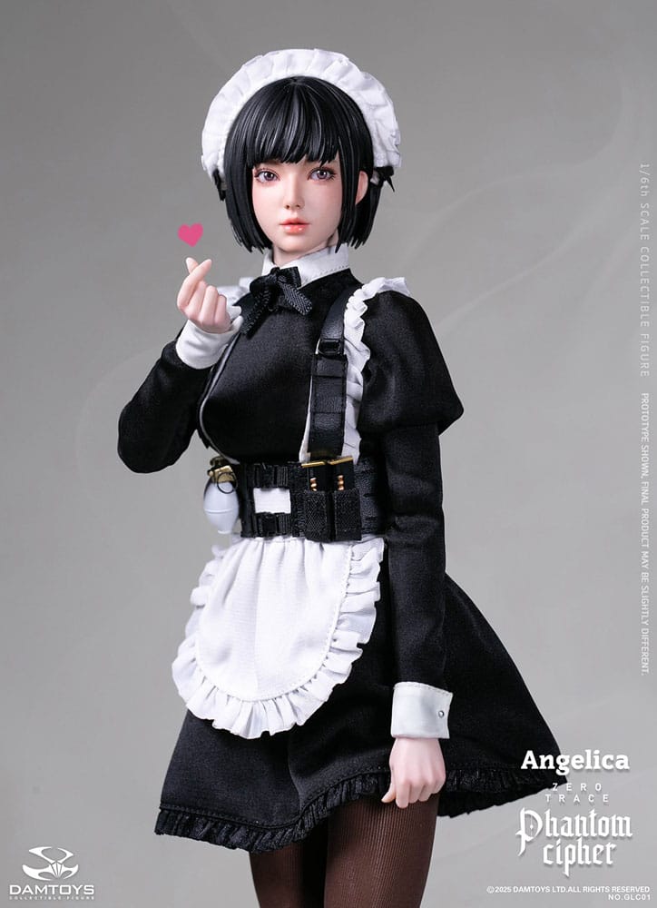 Original Character Phantom Cipher: Zero Trace Actionfigur 1/6 Angelica 30 cm Figmas Yokina