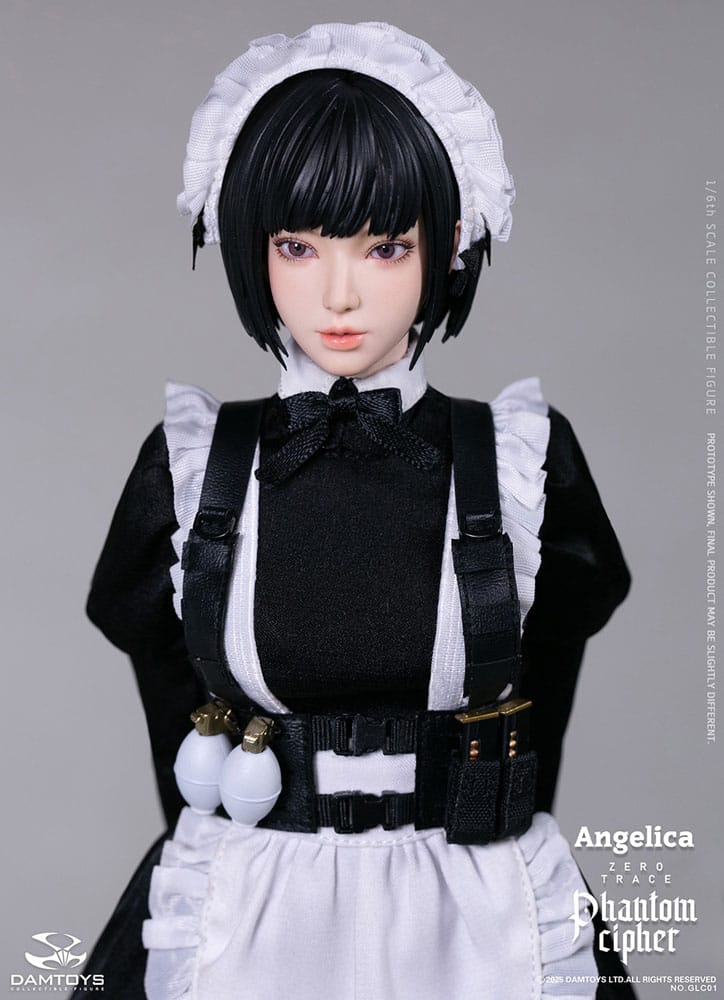 Original Character Phantom Cipher: Zero Trace Actionfigur 1/6 Angelica 30 cm Figmas Yokina