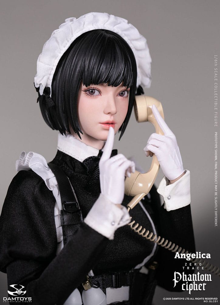 Original Character Phantom Cipher: Zero Trace Actionfigur 1/6 Angelica 30 cm Figmas Yokina
