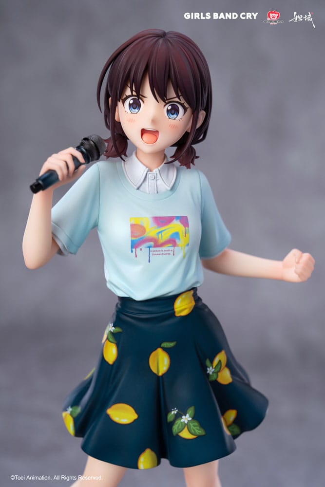 Girls Band Cry Natsu wo Mankitsu shite Sakebe Series No. 1 PVC Statue 1/7 Nina Iseri 24 cm Scalefiguren Yokina
