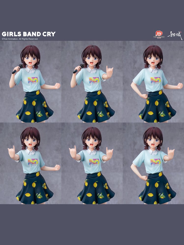Girls Band Cry Natsu wo Mankitsu shite Sakebe Series No. 1 PVC Statue 1/7 Nina Iseri 24 cm Scalefiguren Yokina