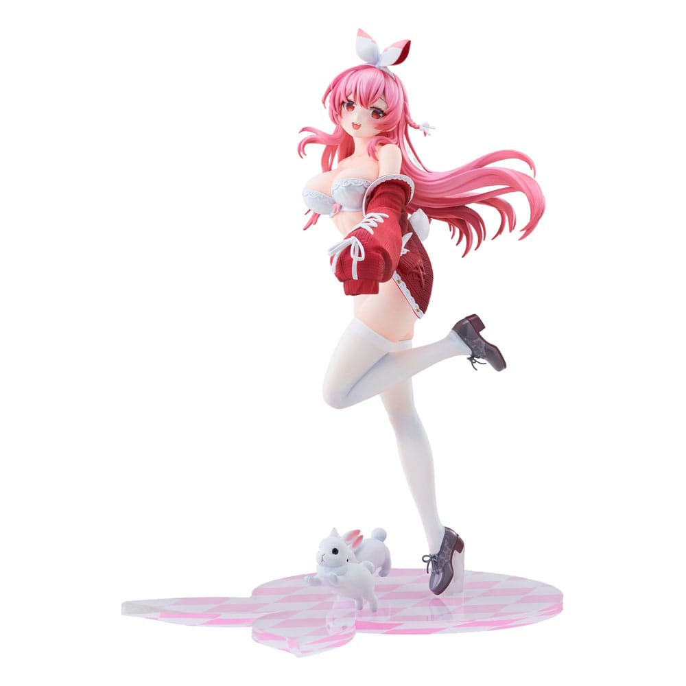 Original Character Rosuuri PVC Statue 1/7 White Rabbit Rosu Swimsuit Ver. 25 cm Scalefiguren Yokina