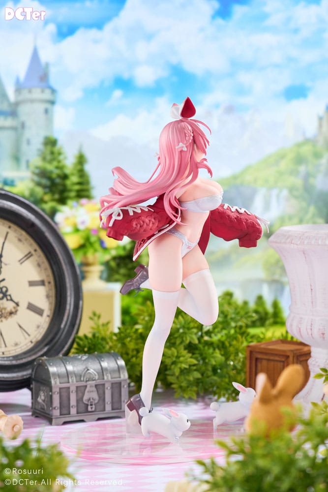 Original Character Rosuuri PVC Statue 1/7 White Rabbit Rosu Swimsuit Ver. 25 cm Scalefiguren Yokina