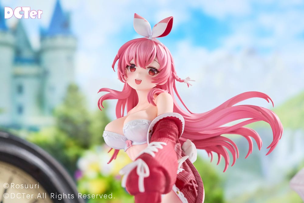 Original Character Rosuuri PVC Statue 1/7 White Rabbit Rosu Swimsuit Ver. 25 cm Scalefiguren Yokina