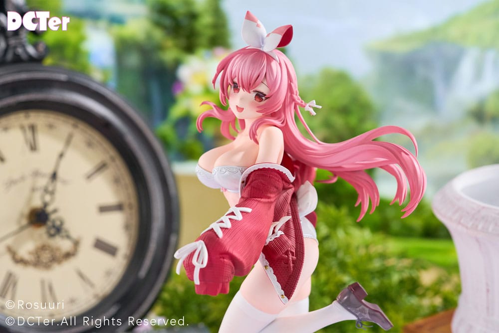 Original Character Rosuuri PVC Statue 1/7 White Rabbit Rosu Swimsuit Ver. 25 cm Scalefiguren Yokina