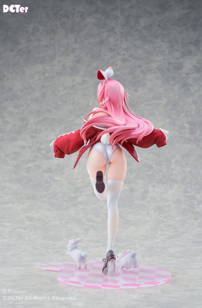 Original Character Rosuuri PVC Statue 1/7 White Rabbit Rosu Swimsuit Ver. 25 cm Scalefiguren Yokina