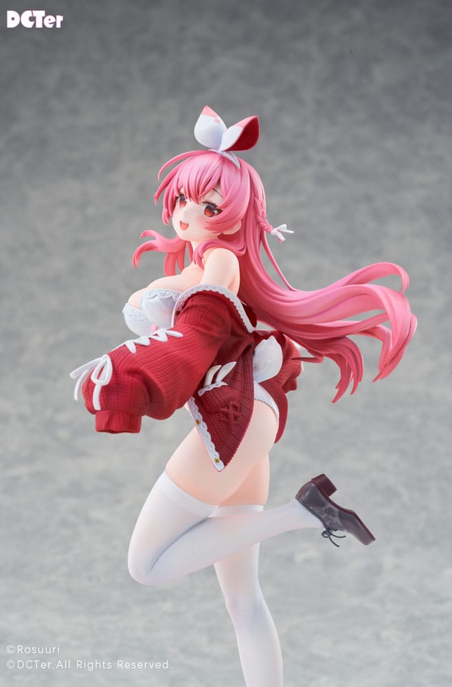 Original Character Rosuuri PVC Statue 1/7 White Rabbit Rosu Swimsuit Ver. 25 cm Scalefiguren Yokina