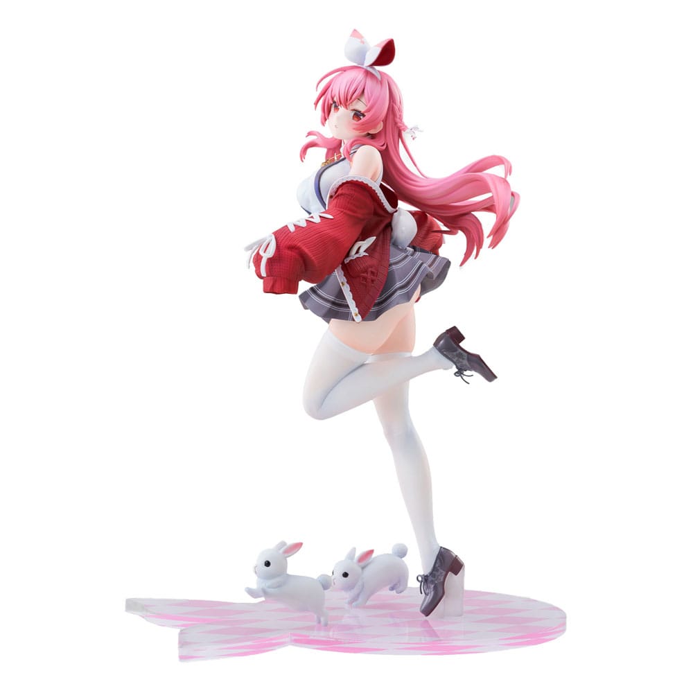 Original Character Rosuuri PVC Statue 1/7 White Rabbit Rosu Casual Clothes Ver. 25 cm Scalefiguren Yokina