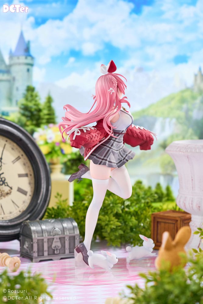 Original Character Rosuuri PVC Statue 1/7 White Rabbit Rosu Casual Clothes Ver. 25 cm Scalefiguren Yokina