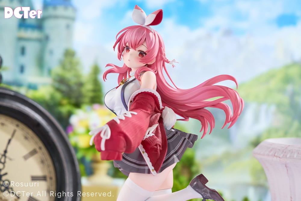Original Character Rosuuri PVC Statue 1/7 White Rabbit Rosu Casual Clothes Ver. 25 cm Scalefiguren Yokina