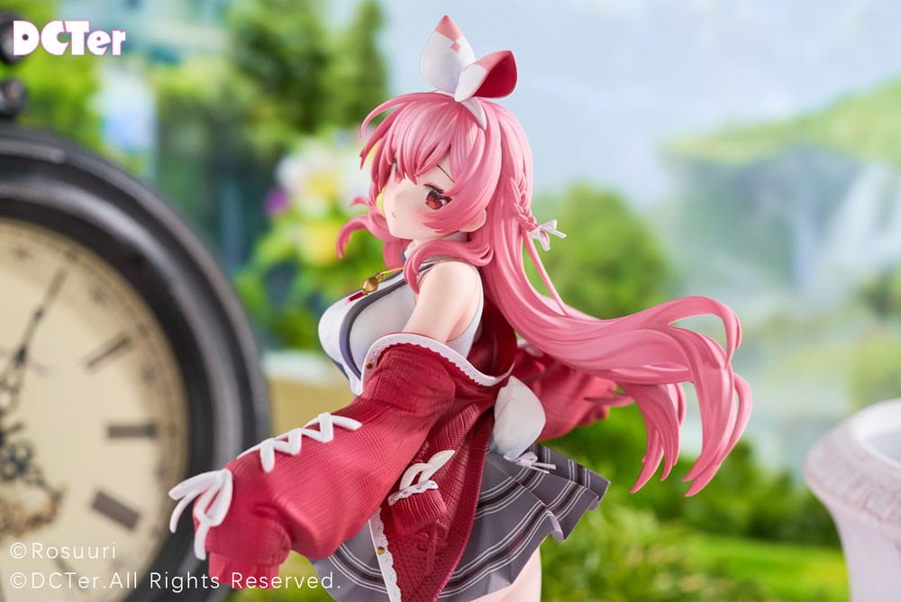 Original Character Rosuuri PVC Statue 1/7 White Rabbit Rosu Casual Clothes Ver. 25 cm Scalefiguren Yokina