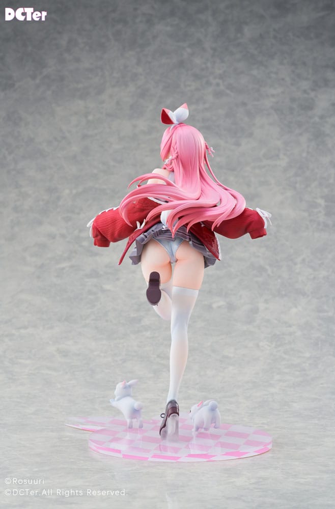Original Character Rosuuri PVC Statue 1/7 White Rabbit Rosu Casual Clothes Ver. 25 cm Scalefiguren Yokina