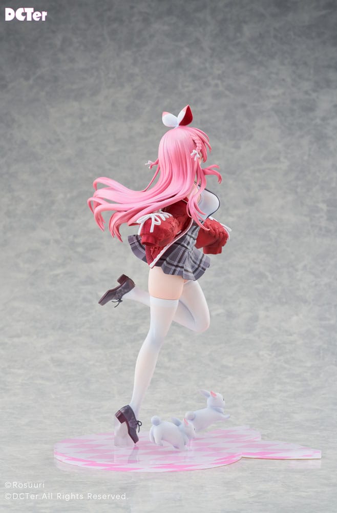 Original Character Rosuuri PVC Statue 1/7 White Rabbit Rosu Casual Clothes Ver. 25 cm Scalefiguren Yokina