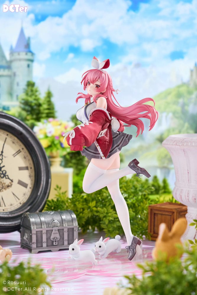 Original Character Rosuuri PVC Statue 1/7 White Rabbit Rosu Casual Clothes Ver. 25 cm Scalefiguren Yokina
