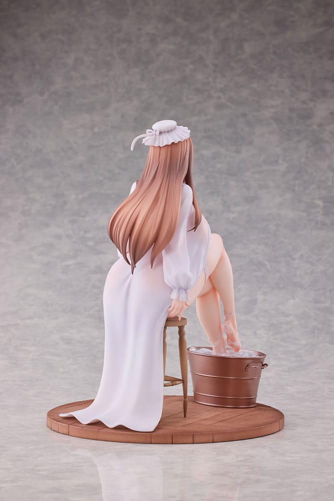 Original Character PVC Statue 1/6 Footbath - Edea DX Ver. Additional Bonus 23 cm Hentai Yokina