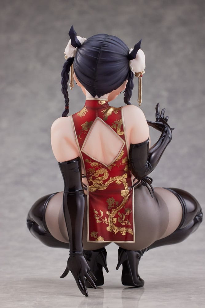 Original Character Statue 1/6 Dragon Chinese Dress Sugata no Ane no Tomodachi Illustrated by Daiki Kase 17 cm Scalefiguren Yokina