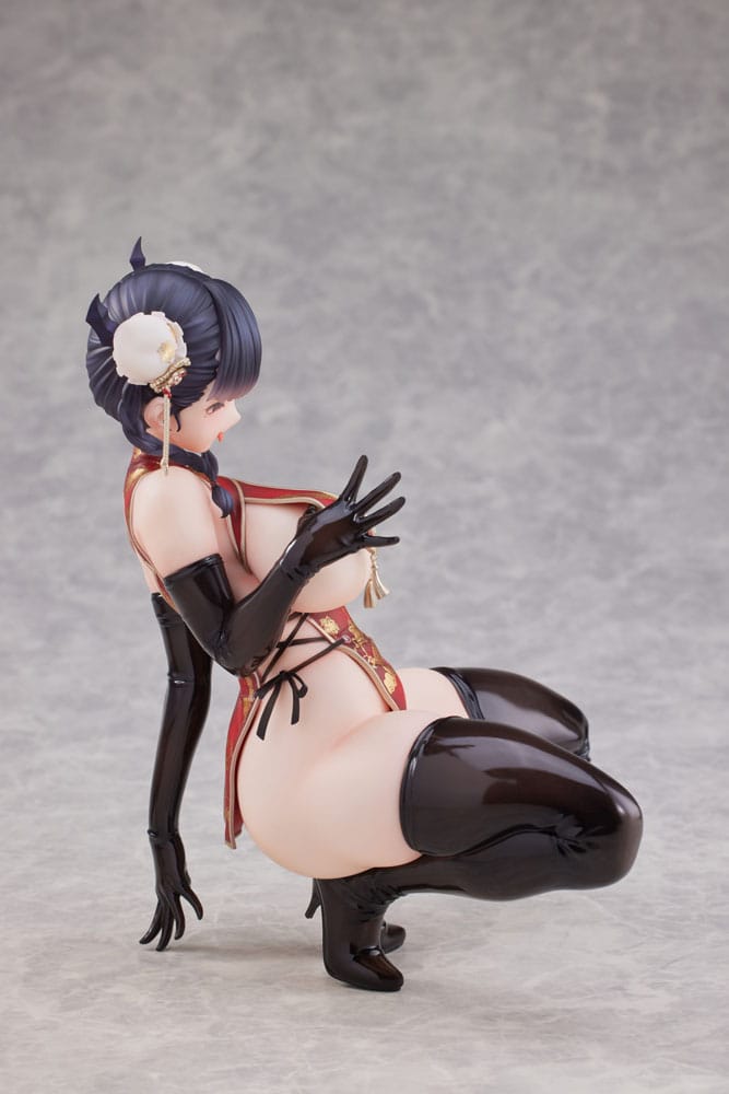 Original Character Statue 1/6 Dragon Chinese Dress Sugata no Ane no Tomodachi Illustrated by Daiki Kase 17 cm Scalefiguren Yokina