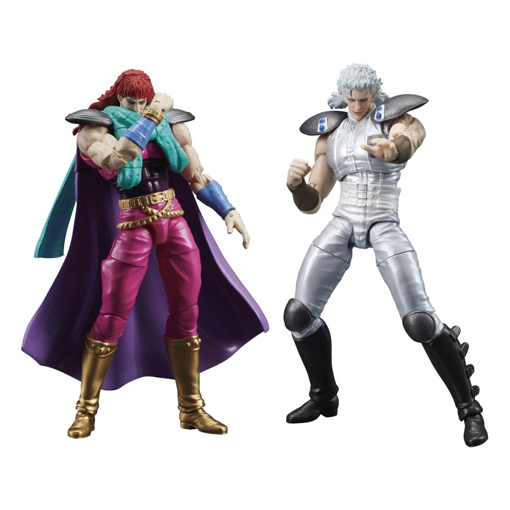 Fist of the North Star Digaction Actionfiguren Set Juda & Rei 8 cm Figmas Yokina