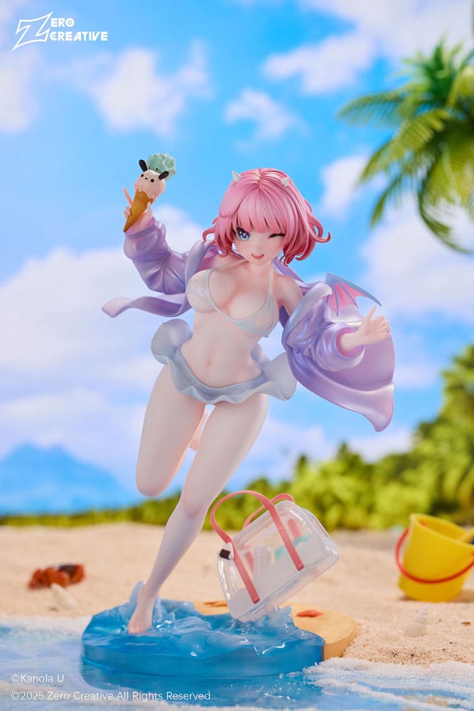 Original Character PVC Statue 1/7 Summer! Bikini! Cutie! 21 cm Scalefiguren Yokina
