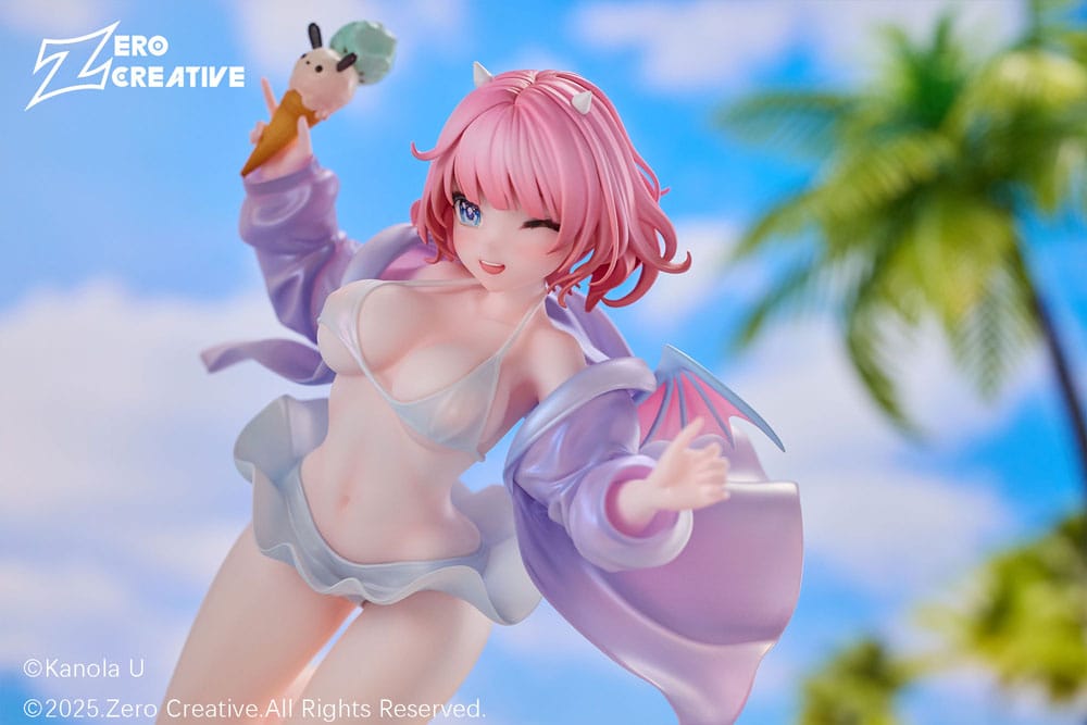 Original Character PVC Statue 1/7 Summer! Bikini! Cutie! 21 cm Scalefiguren Yokina